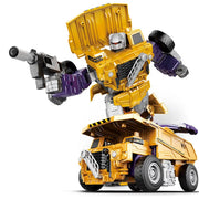 Transformation Robot Toy 6 in1 Engineering Vehicle Model Educational Assembling Deformation Action Figure Car Toy for Children