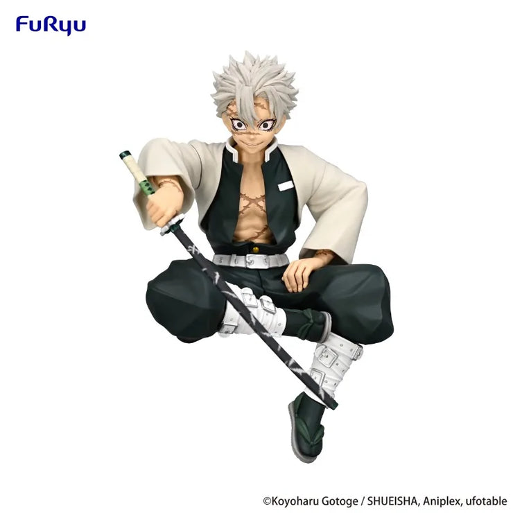 FuRyu Original Noodles Stopper Figure Demon Slayer Shinazugawa Sanemi Anime Action Figures Toys for Boys Girls Kids Gift