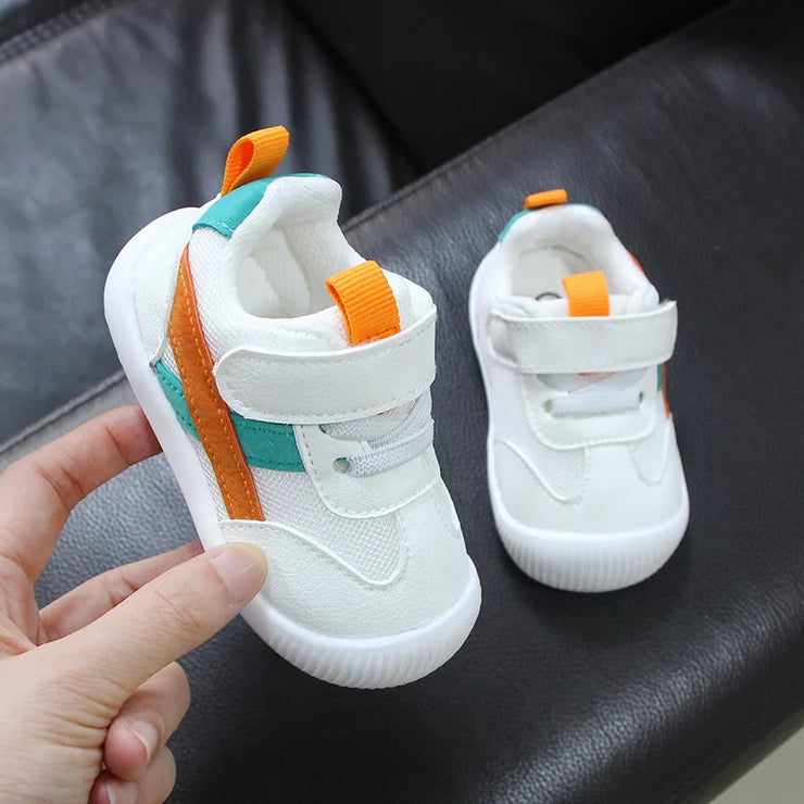 Baby Toddler Shoes Four Seasons Shoes 0 To 3 Years Old Baby Shoes Soft Bottom Non-slip Girls Boys Mesh Breathable Single Shoes