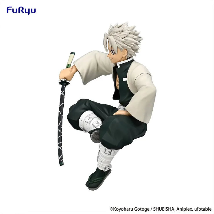 FuRyu Original Noodles Stopper Figure Demon Slayer Shinazugawa Sanemi Anime Action Figures Toys for Boys Girls Kids Gift