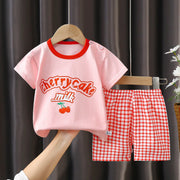 fashion baby girls clothes summer Baby girls Sets cute girls T-shirt + Shorts Sets Toddler Clothing Baby girls Clothes