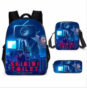 Skibidi Toilet Children's Backpack Boy School Bag for Backpack Anime Boys Girls Anime Cartoon School Bag Mochila