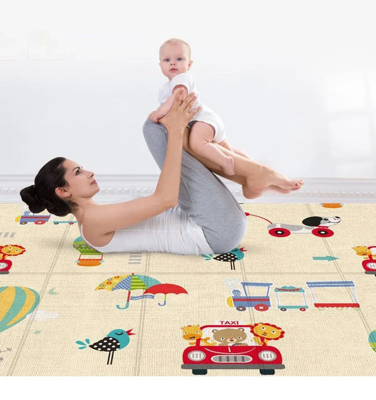 Activities Mat for Baby Outdoor Camping Mat Foldable Play Mat Waterproof Carpet Easy To Carry Mother Kids Crawling Play Floor