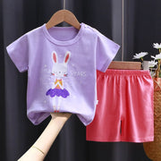 fashion baby girls clothes summer Baby girls Sets cute girls T-shirt + Shorts Sets Toddler Clothing Baby girls Clothes